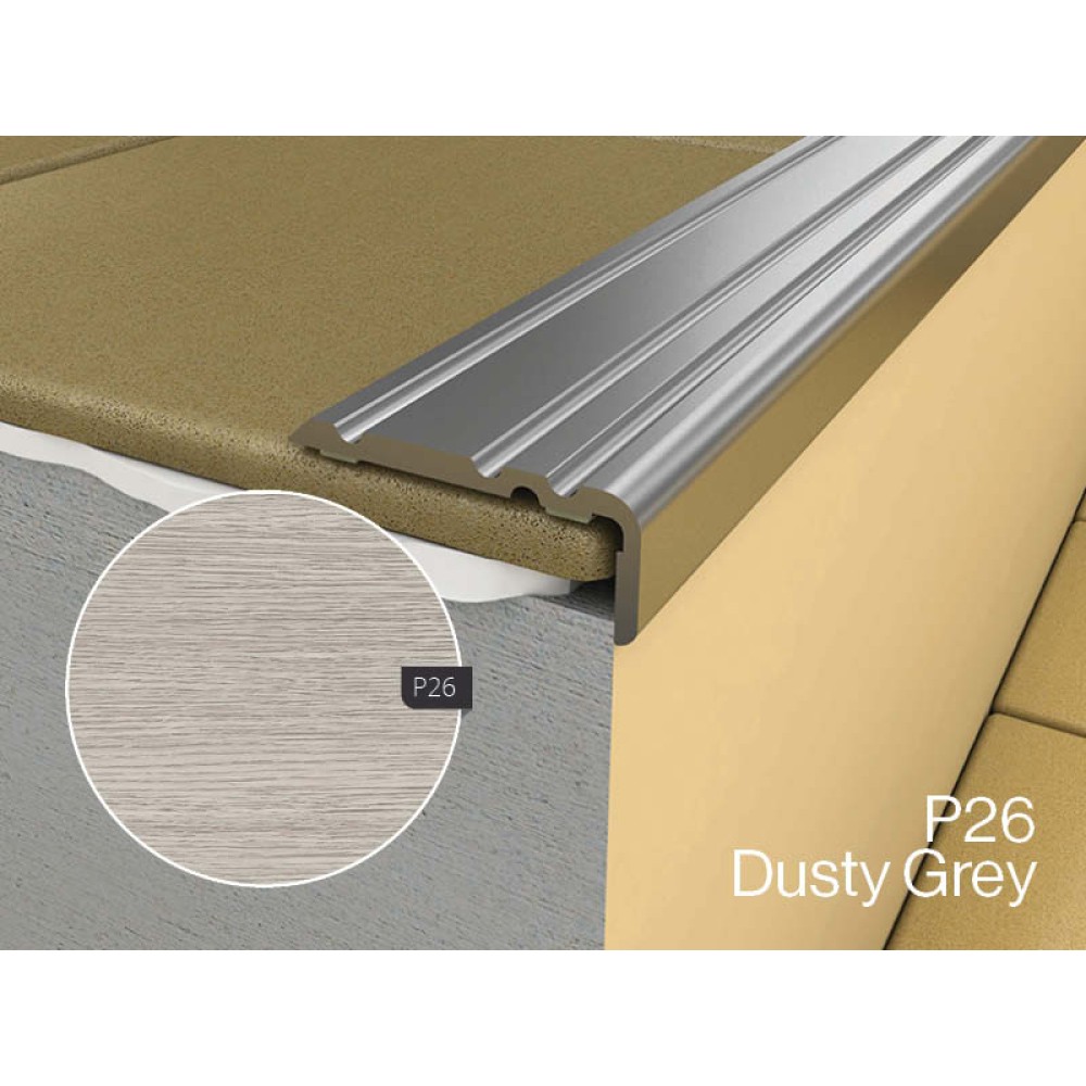 WRG3 1800mm Edge Adhesive Profile P26 Dusty Grey