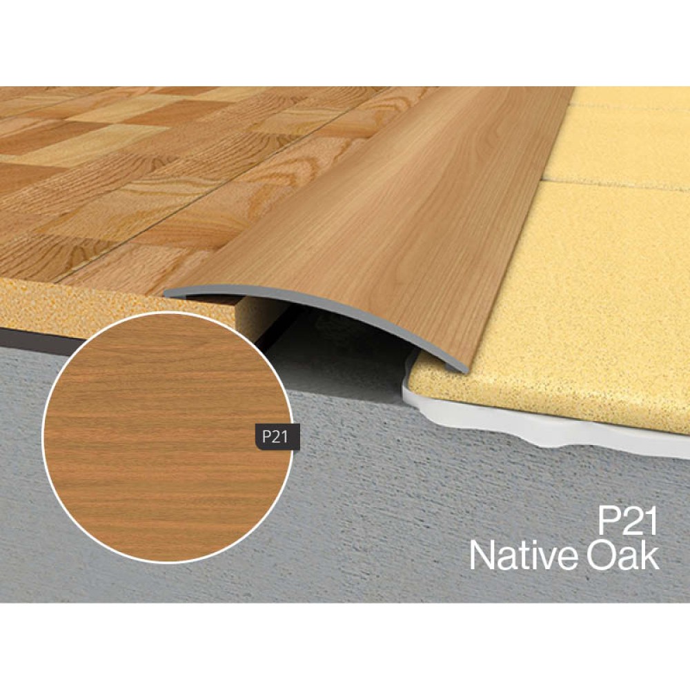 WRG2 1800mm Reducer Adhesive Profile P21 Native Oak