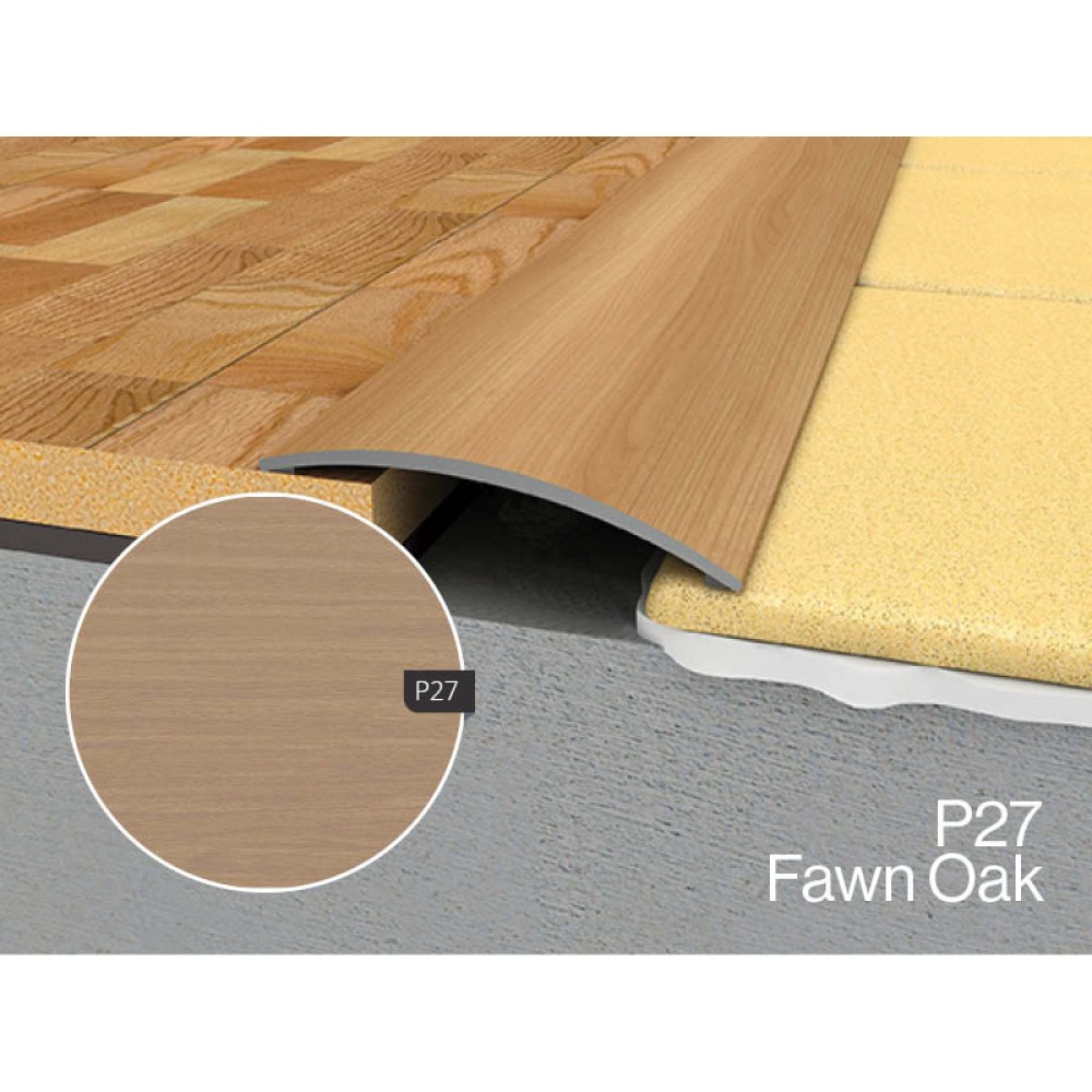 WRG2 1800mm Reducer Adhesive Profile P27 Fawn Oak