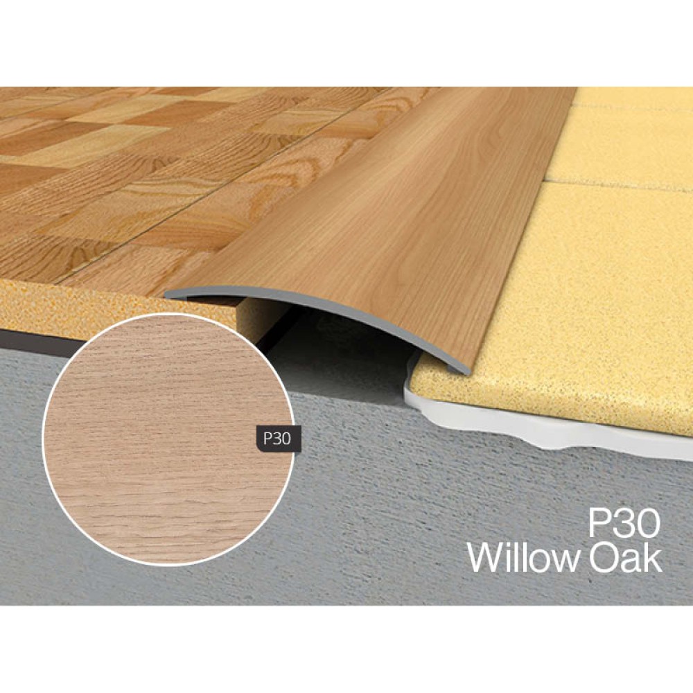 WRG2 1800mm Reducer Adhesive Profile P30 Willow Oak