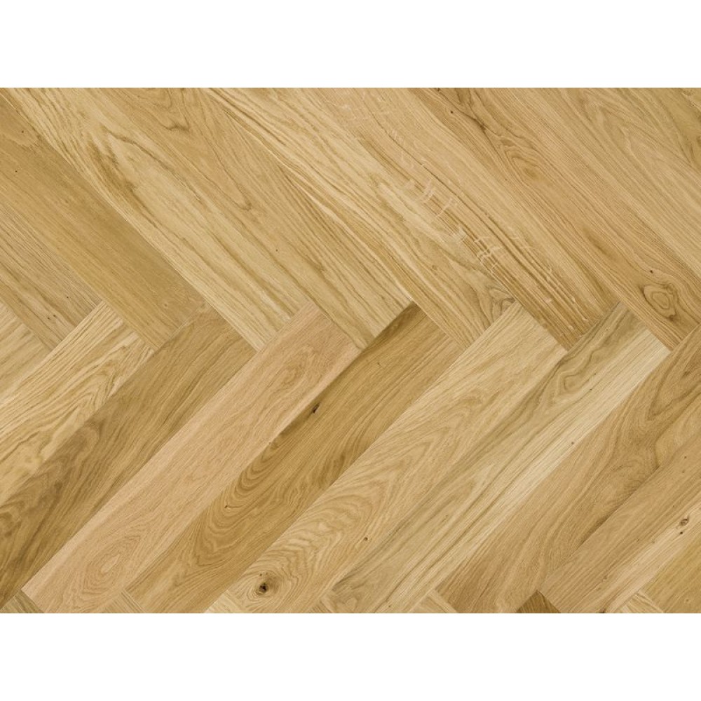 130 X 14 X 725mm Barista Herringbone Oak Crema - 0.65M2 PK