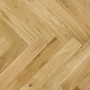 130 X 14 X 725mm Barista Herringbone Oak Crema - 0.65M2 PK