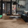 110 X 14 X 660mm Barista Herringbone Oak Frappe - 0.50M2 PK