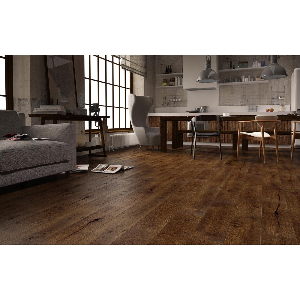 180 X 14 X 2200mm Barista Plank Oak Ristretto - 2.77M2 PK