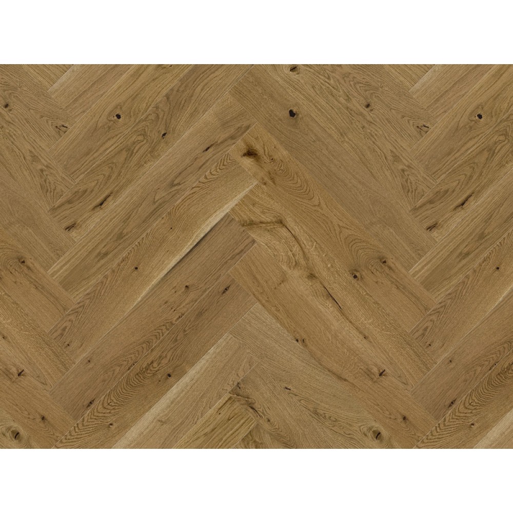 110 X 14 X 660mm Barista Herringbone Oak Arabica - 0.50M2 PK