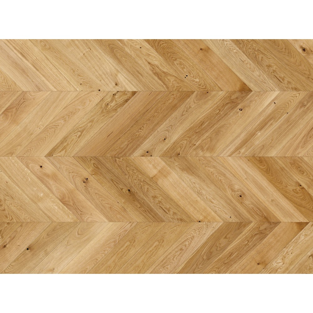 130 X 14 X 725mm Barista Chevron Oak Crema / Caramel - 0.61M2 PK