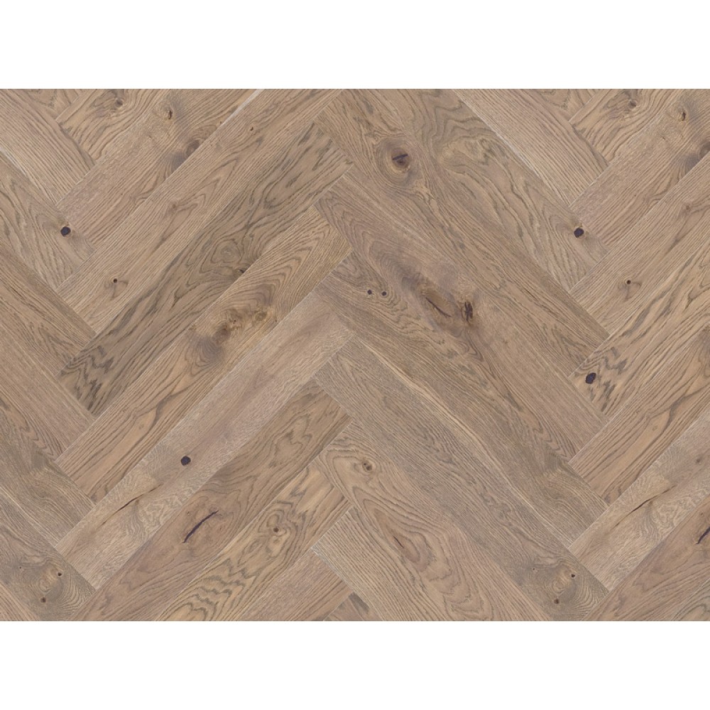110 X 14 X 660mm Barista Herringbone Oak Frappe - 0.50M2 PK